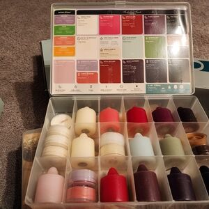 PartyLite Red and Pink Candle Set for Accents